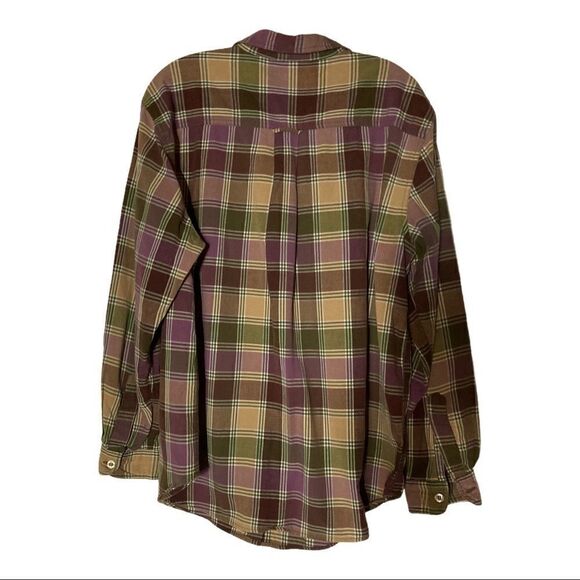 LEMON GRASS, Floral, Plaid, Women’s Top,XL‎ - Picture 2 of 8